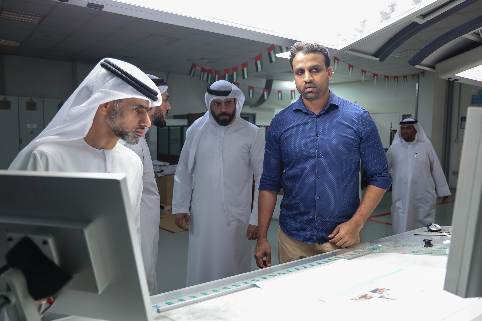 ‎بحث وفد من مجمع القرآن الكريم في الشارقة سبل تعزيز التعاون وتبادل الخبرات مع مركز محمد بن راشد لطباعة المصحف الشريف
