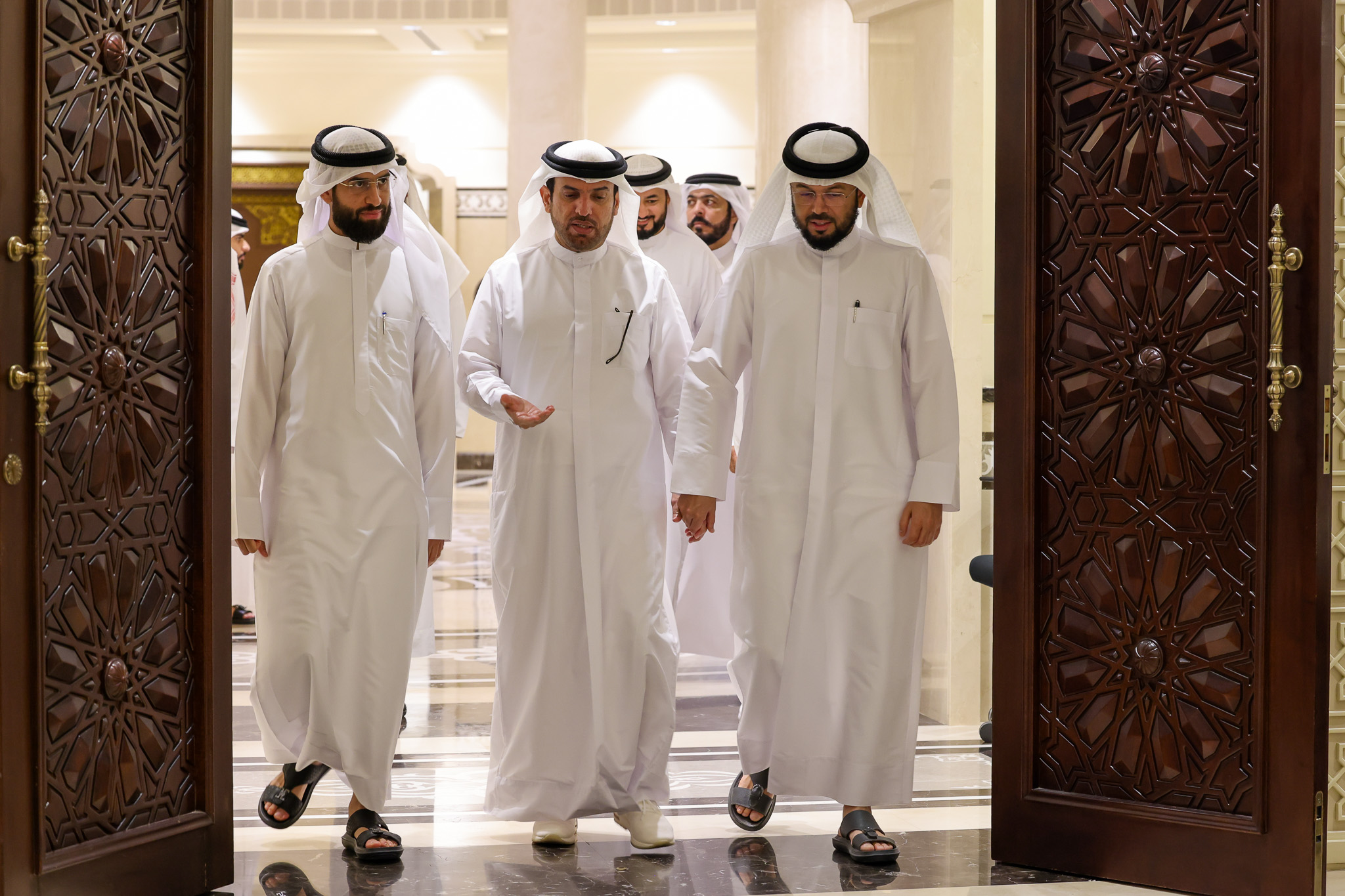 ‎اطلع سعادة أحمد درويش المهيري، مدير عام دائرة الشؤون الإسلامية والعمل الخيري في دبي على دور واستراتيجية مجمع القرآن الكريم العلمية والبحثية