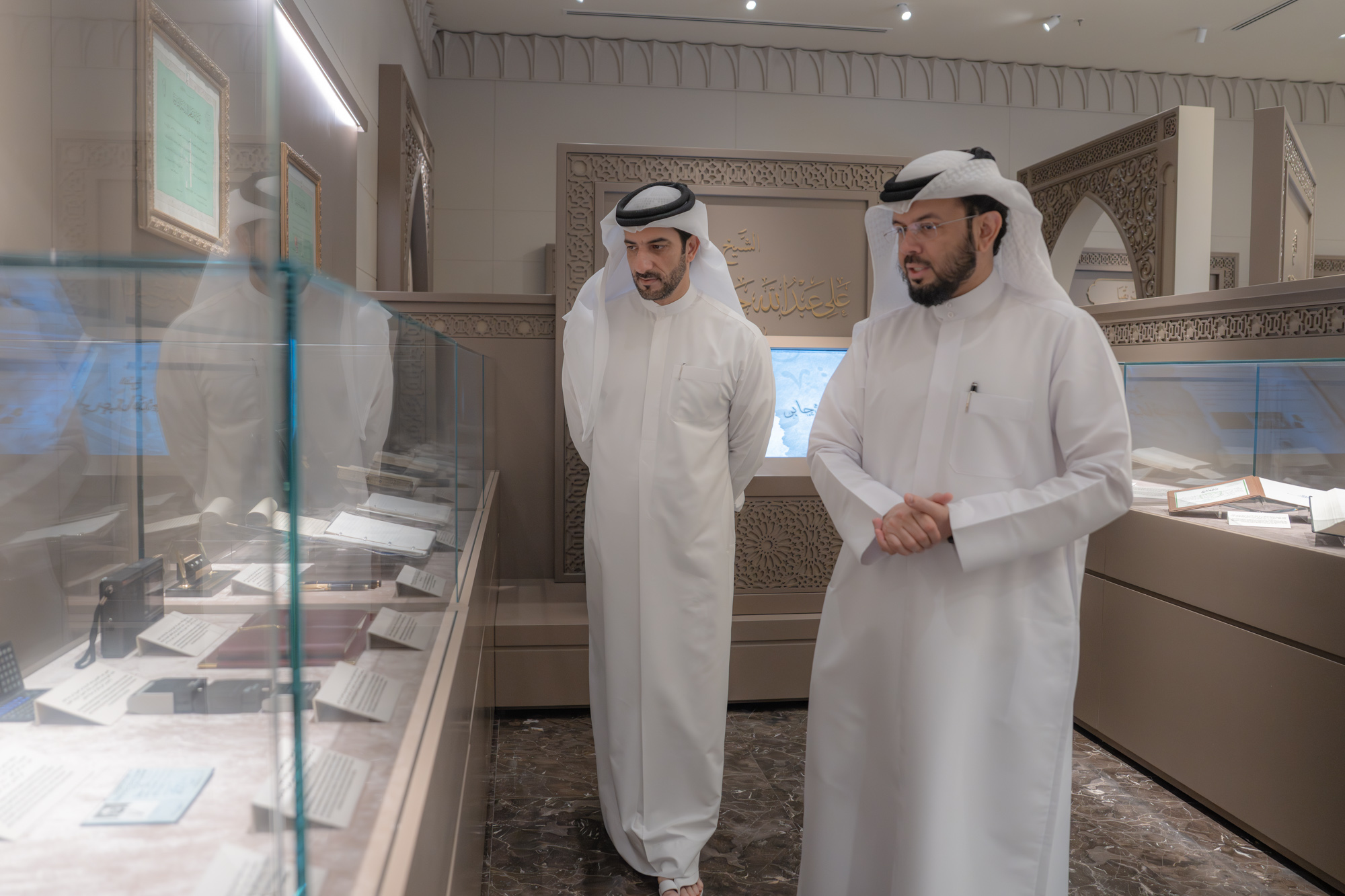 زار سموّ الشيخ سلطان بن أحمد بن سلطان القاسمي، نائب حاكم الشارقة، رئيس مجلس القضاء، مجمع القرآن الكريم.