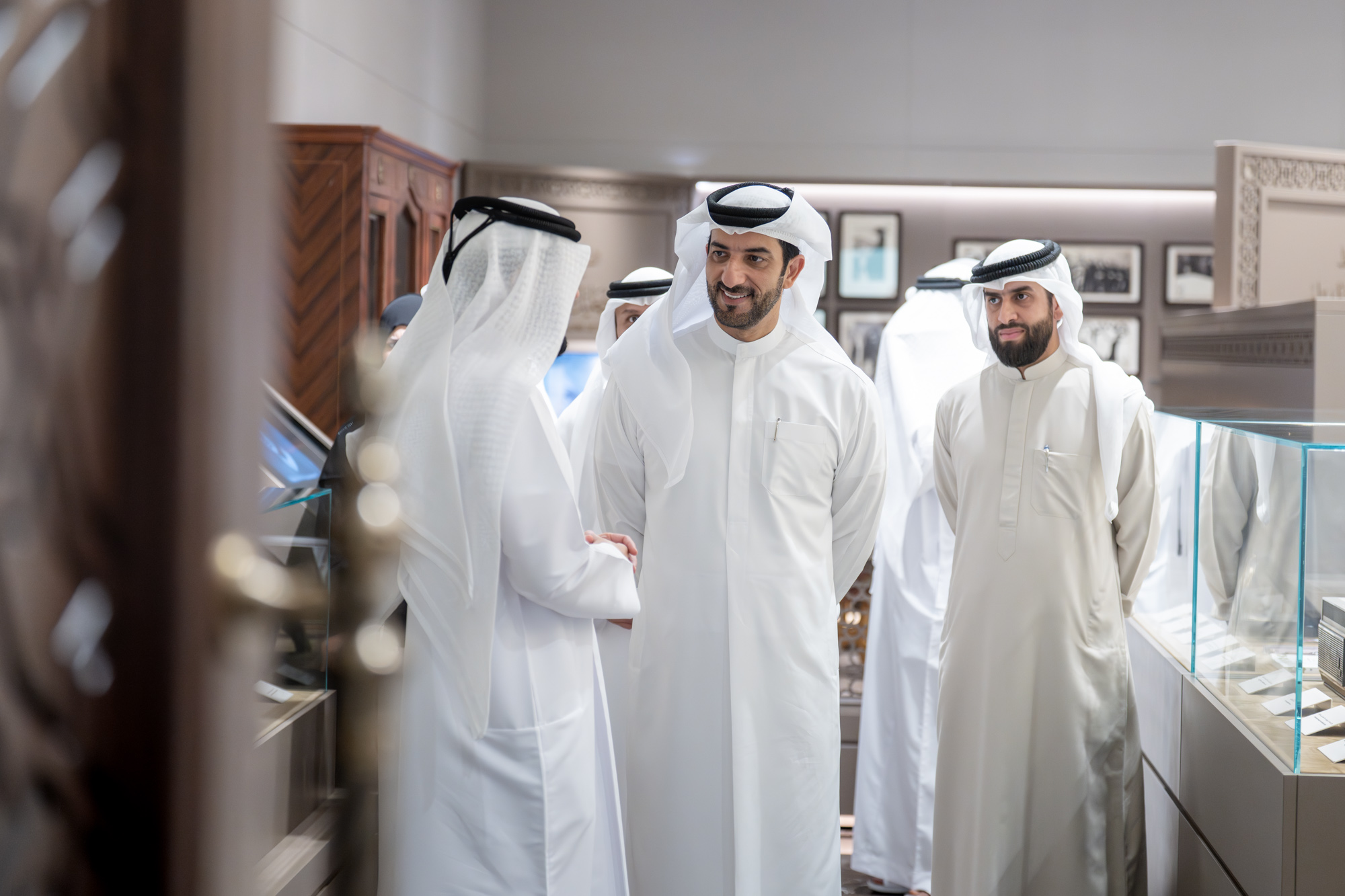 زار سموّ الشيخ سلطان بن أحمد بن سلطان القاسمي، نائب حاكم الشارقة، رئيس مجلس القضاء، مجمع القرآن الكريم.