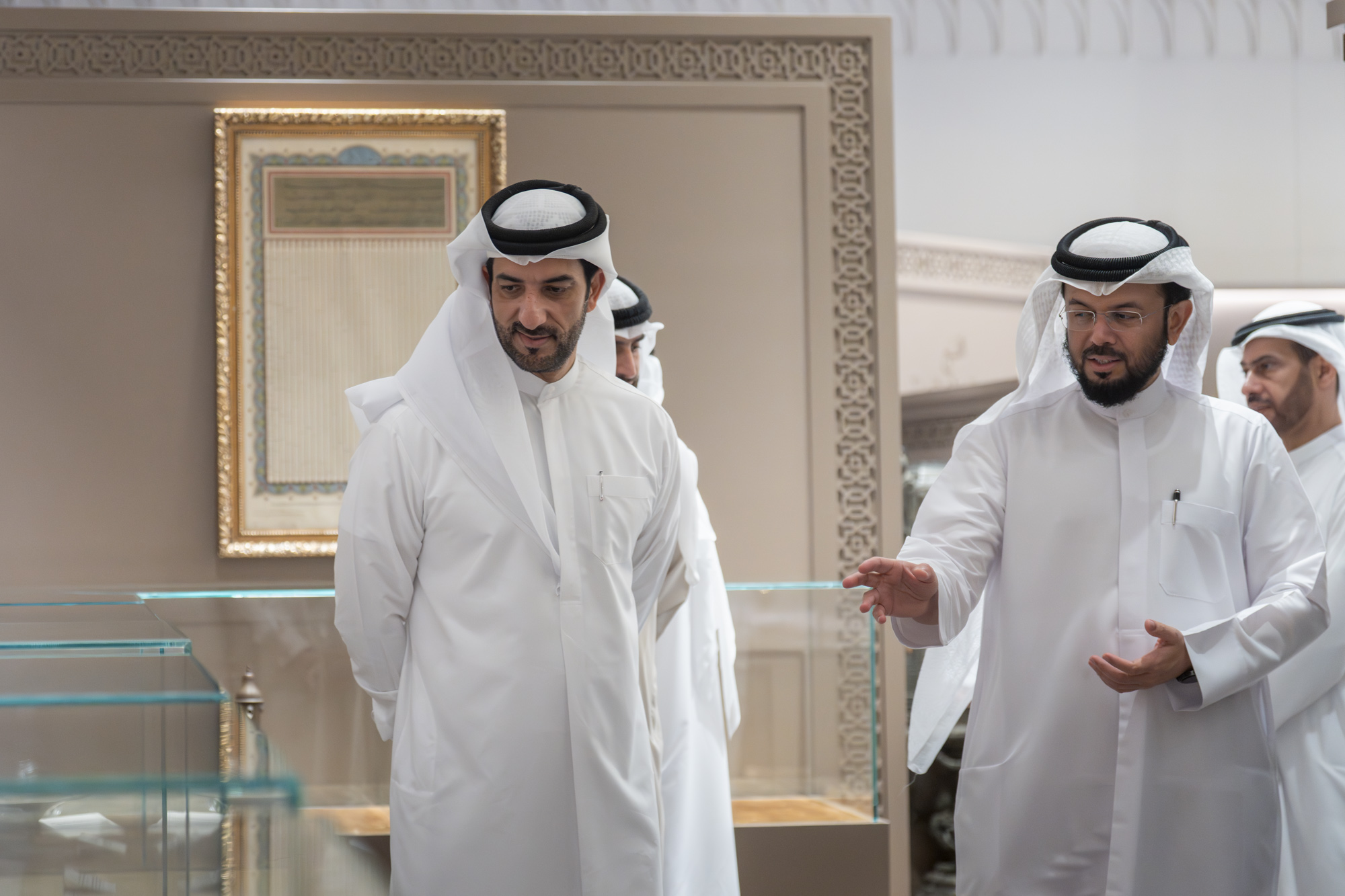زار سموّ الشيخ سلطان بن أحمد بن سلطان القاسمي، نائب حاكم الشارقة، رئيس مجلس القضاء، مجمع القرآن الكريم.