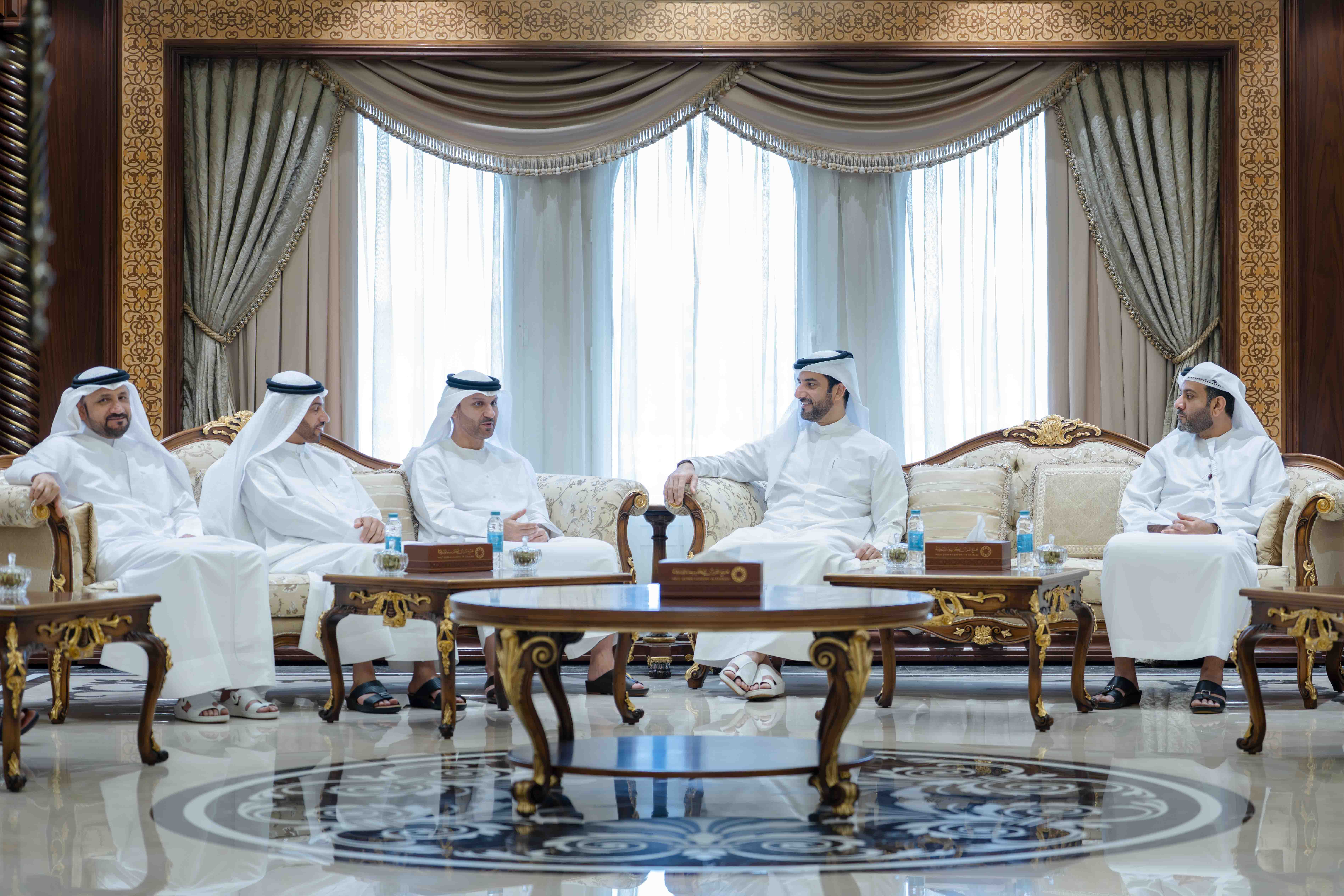 زار سموّ الشيخ سلطان بن أحمد بن سلطان القاسمي، نائب حاكم الشارقة، رئيس مجلس القضاء، مجمع القرآن الكريم.
