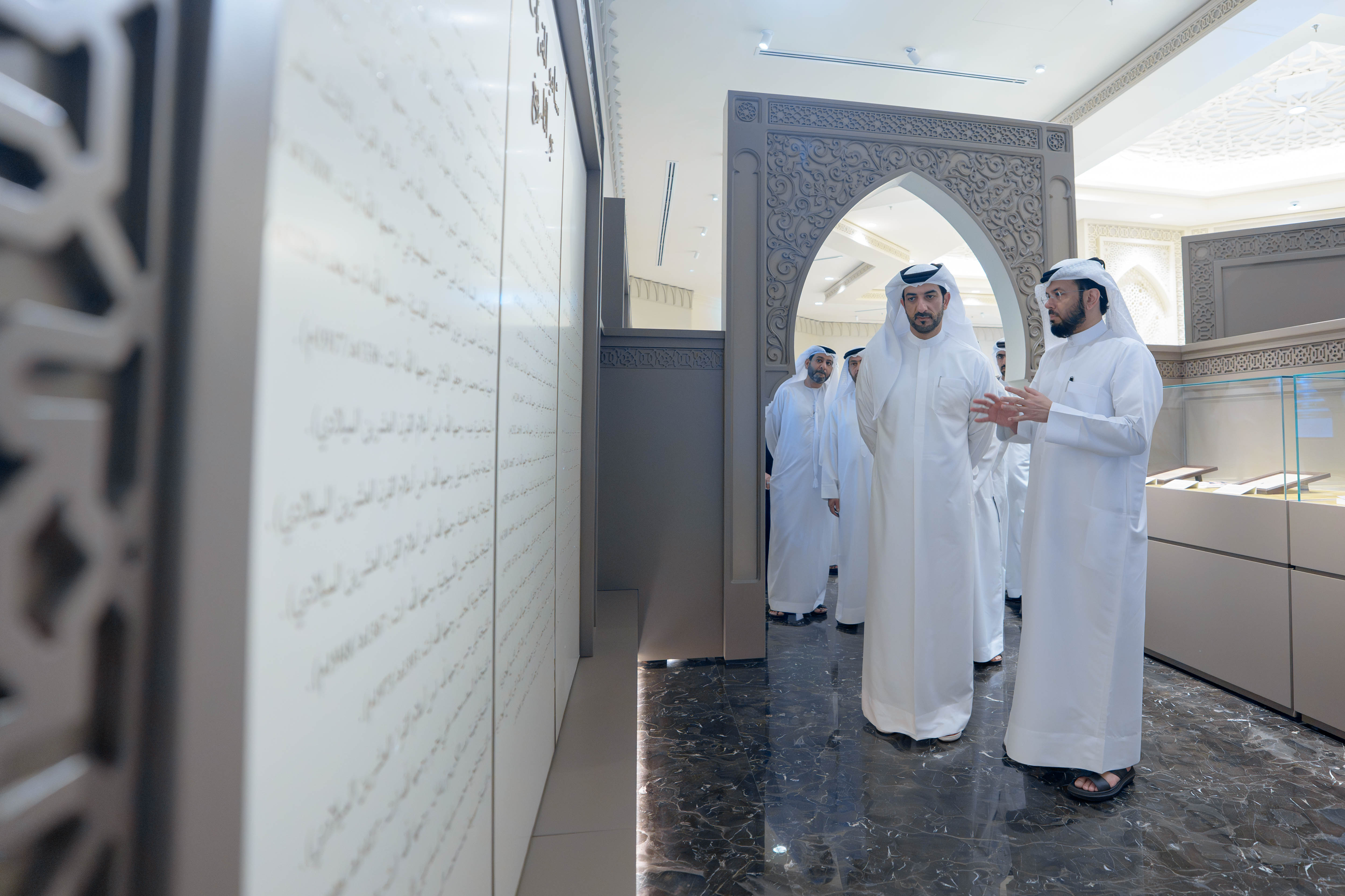 زار سموّ الشيخ سلطان بن أحمد بن سلطان القاسمي، نائب حاكم الشارقة، رئيس مجلس القضاء، مجمع القرآن الكريم.