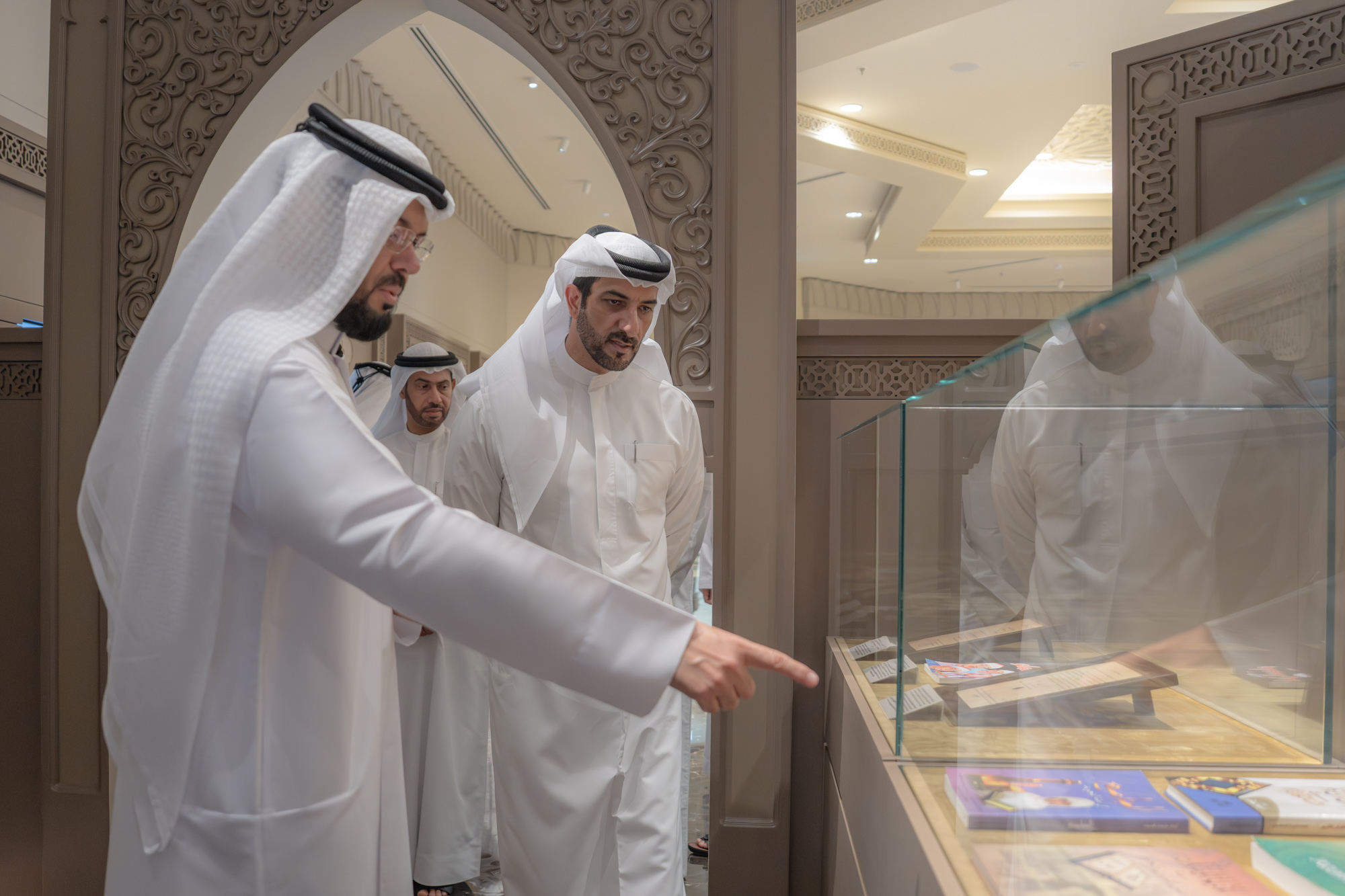 زار سموّ الشيخ سلطان بن أحمد بن سلطان القاسمي، نائب حاكم الشارقة، رئيس مجلس القضاء، مجمع القرآن الكريم.