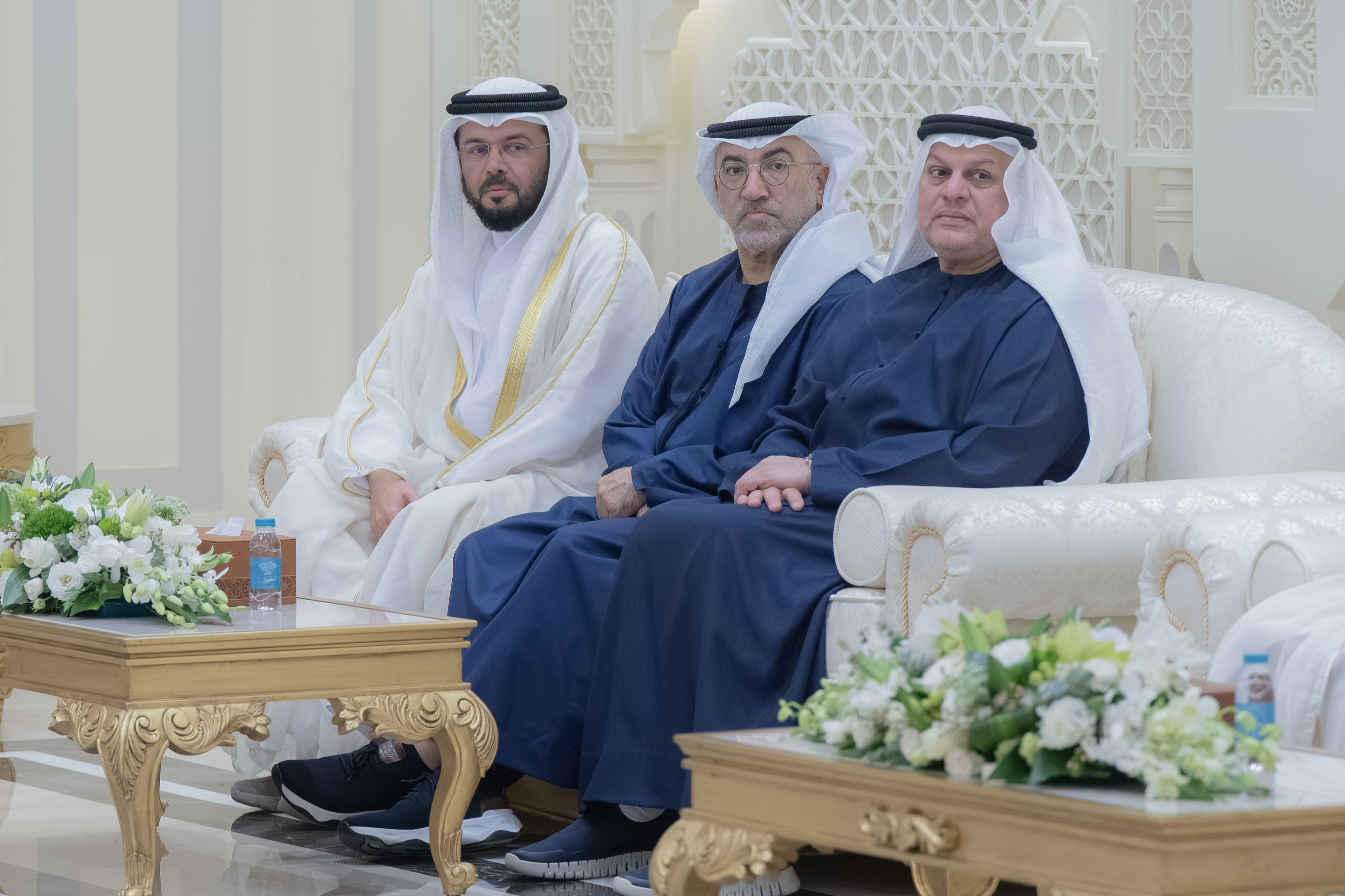حاكم الشارقة يستقبل أبناء القارئ عبدالباسط عبدالصمد ويطلق التطبيق الإلكتروني "المعين"