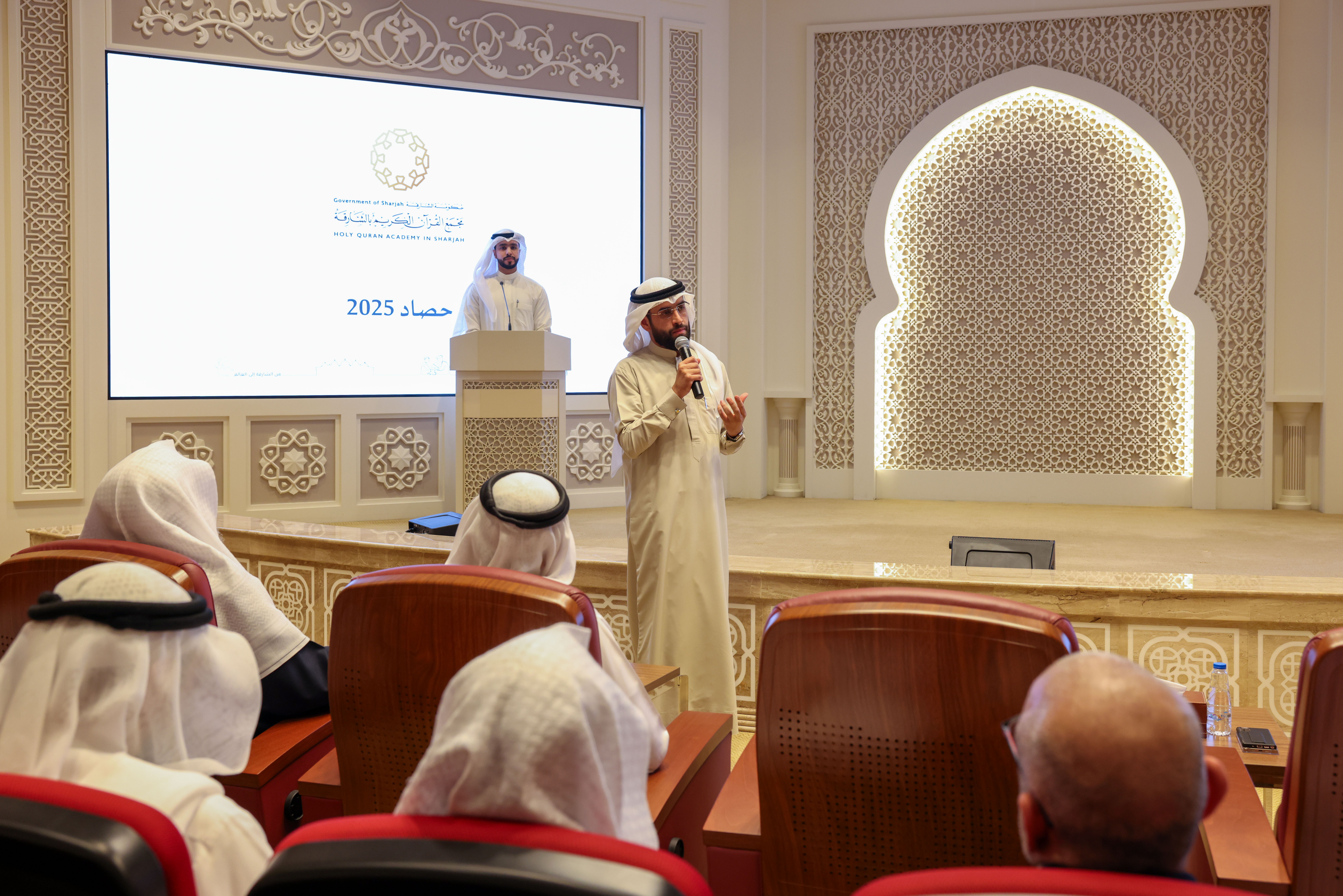 2025 شهد الدكتور المهندس خليفة مصبح الطنيجي، رئيس «مجمع القرآن الكريم» في الشارقة، حفل حصاد