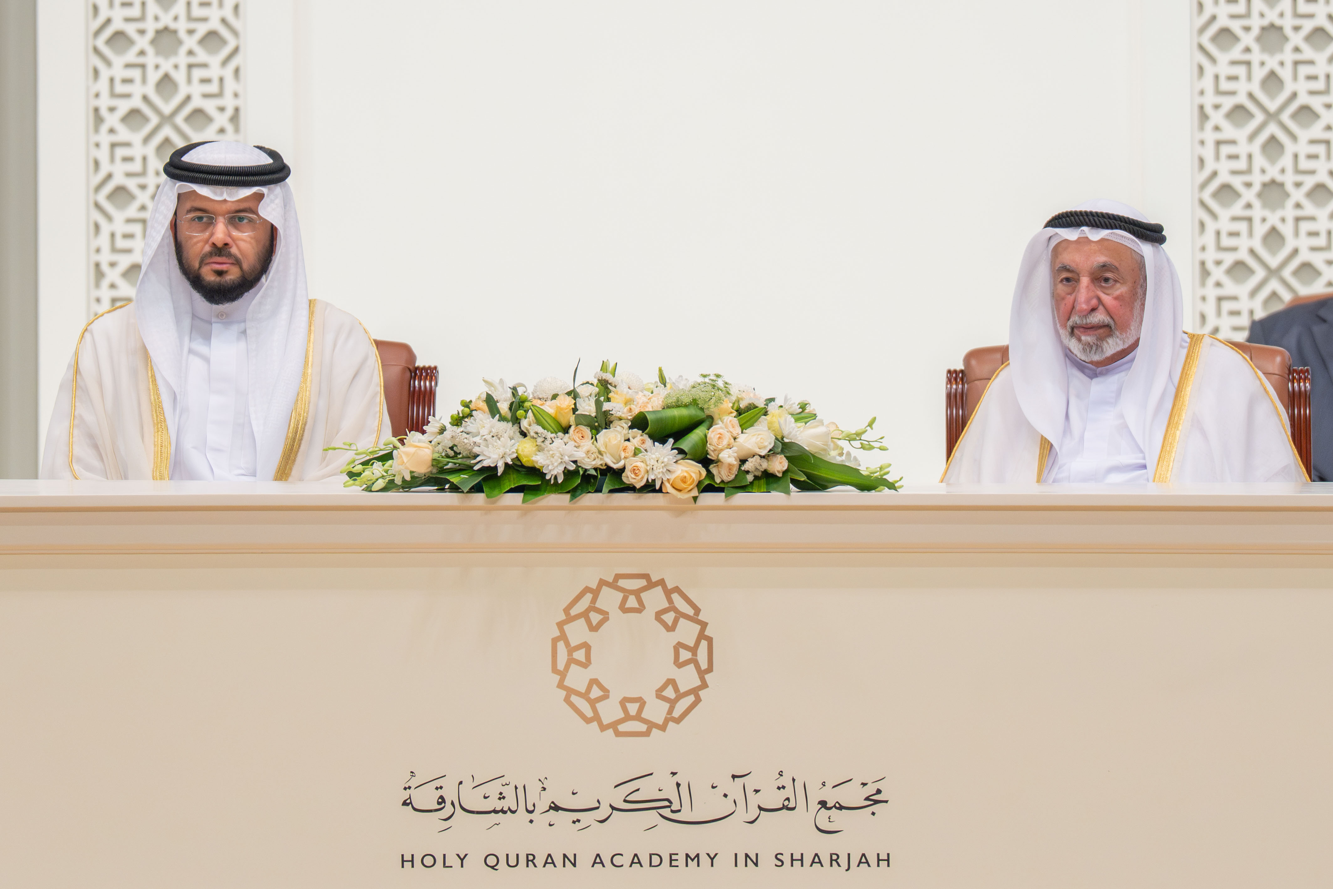 شهد صاحب السموّ الشيخ الدكتور سلطان بن محمد القاسمي، عضو المجلس الأعلى، حاكم الشارقة، صباح اليوم الأربعاء، حفل تخريج الدفعة السادسة من القرّاء مُجازي مجمع القرآن الكريم بالشارقة